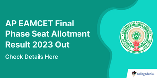 AP EAMCET Final Phase Seat Allotment Result 2023 Out; Self Reporting From Sept 22